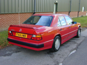 1989 Mercedes-Benz 230 Ref 8739 - Deposit Paid - Mercedes Benz W124 230e Automatic Saloon - Carat Duchatelet - Only 37k!! ( in Red — image 3
