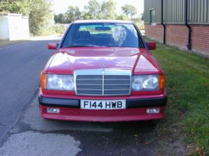 1989 Mercedes-Benz 230 Ref 8739 - Deposit Paid - Mercedes Benz W124 230e Automatic Saloon - Carat Duchatelet - Only 37k!! ( in Red — image 4