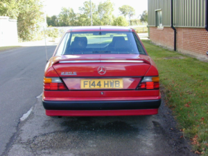 1989 Mercedes-Benz 230 Ref 8739 - Deposit Paid - Mercedes Benz W124 230e Automatic Saloon - Carat Duchatelet - Only 37k!! ( in Red — image 5