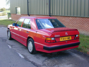 1989 Mercedes-Benz 230 Ref 8739 - Deposit Paid - Mercedes Benz W124 230e Automatic Saloon - Carat Duchatelet - Only 37k!! ( in Red — image 6