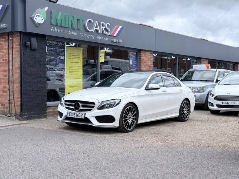 2015 Mercedes-Benz C Class 2.1 C250 Bluetec Amg Line in White — image 1