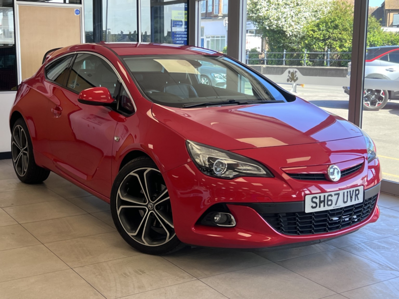 2017 Vauxhall Astra Gtc 1.4 I Turbo Limited Edition in Red — image 1