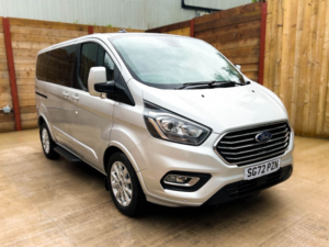 2022 Ford Tourneo Custom 6 SEAT Auto Wheelchair Accessible Disabled Access Vehicle Wav in Silver — image 5