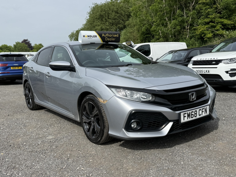 2019 Honda Civic 1.0 Vtec Turbo Sr in Silver — image 1