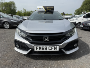 2019 Honda Civic 1.0 Vtec Turbo Sr in Silver — image 2