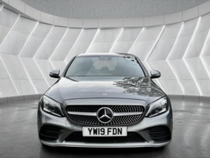 2019 Mercedes-Benz C Class 1.5 C200 Mhev Eq Boost Amg Line (premium) G-Tronic+ Euro 6 (s/s) 4dr in Grey — image 2