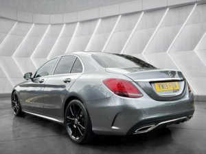 2019 Mercedes-Benz C Class 1.5 C200 Mhev Eq Boost Amg Line (premium) G-Tronic+ Euro 6 (s/s) 4dr in Grey — image 4