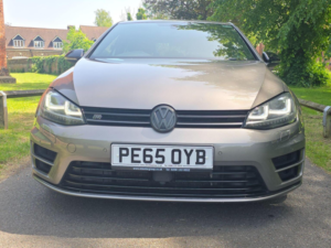 2015 Volkswagen Golf 2.0 Tsi Bluemotion Tech R DSG 4motion Euro 6 (s/s) 5dr in Grey — image 2