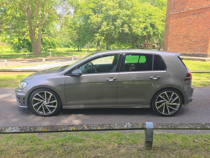 2015 Volkswagen Golf 2.0 Tsi Bluemotion Tech R DSG 4motion Euro 6 (s/s) 5dr in Grey — image 4