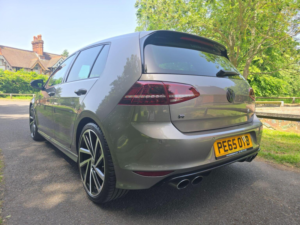 2015 Volkswagen Golf 2.0 Tsi Bluemotion Tech R DSG 4motion Euro 6 (s/s) 5dr in Grey — image 5