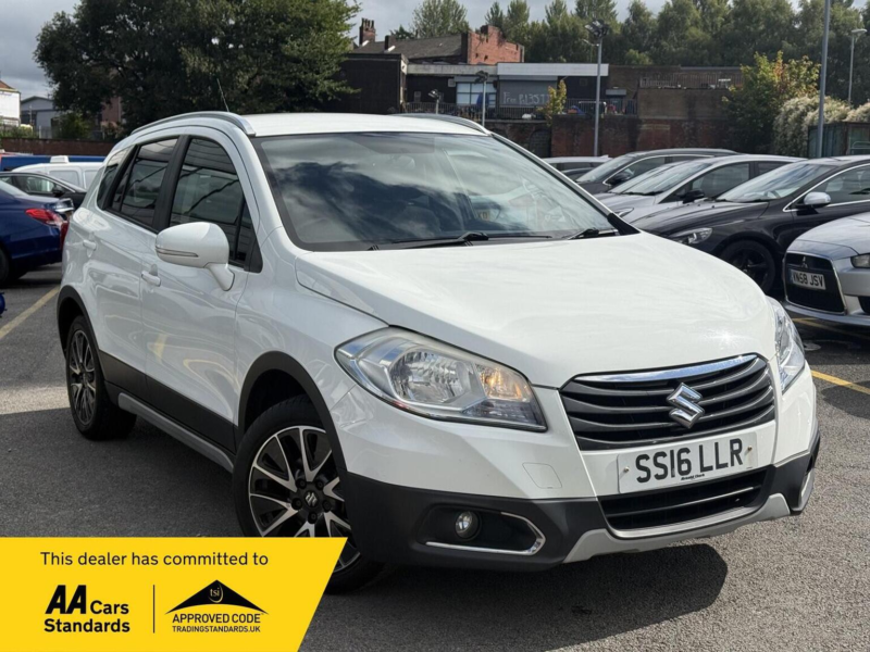 2016 Suzuki Sx4 S-Cross 1.6 Sz-T Euro 6 5dr in White — image 1