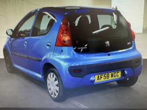2008 Peugeot 107 1.0 12v Urban Move in Blue — image 3
