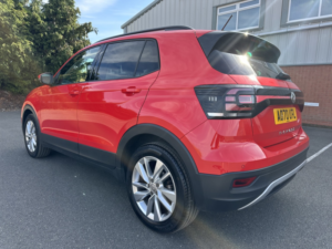 2020 Volkswagen T-Cross 1.0 Tsi Se in Red — image 3