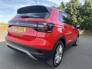 2020 Volkswagen T-Cross 1.0 Tsi Se in Red — image 4