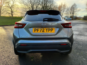 2023 Nissan Juke 1.6 Tekna SUV 5dr Petrol Hybrid Auto Euro 6 (143 Ps) in Grey — image 5