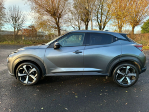 2023 Nissan Juke 1.6 Tekna SUV 5dr Petrol Hybrid Auto Euro 6 (143 Ps) in Grey — image 6