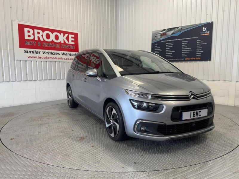 2019 Citroen Grand C4 Spacetourer 2.0 Bluehdi Flair Eat8 Euro 6 (s/s) 5dr in Grey — image 1