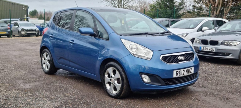 2012 Kia Venga 1.6 Crdi Ecodynamics 3 Euro 5 (s/s) 5dr (sat Nav) in Blue — image 1