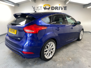 2018 Ford Focus 1.0t Ecoboost St-Line Hatchback 5dr Petrol Manual Euro 6 (s/s) (140 Ps) in Blue — image 5