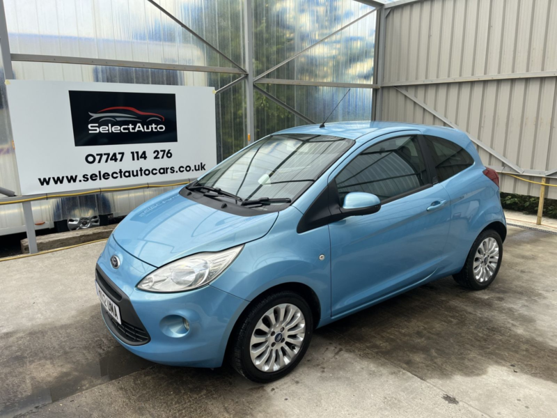 2012 Ford Ka 1.2 Zetec Hatchback 3dr Petrol Manual Euro 5 (s/s) (69 Ps) in Blue — image 1