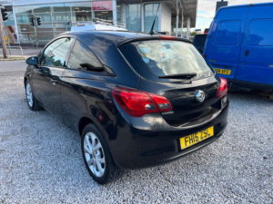 2015 Vauxhall Corsa 1.4i Ecoflex Excite Euro 6 3dr (a/c) in Black — image 3