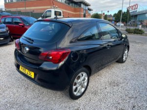2015 Vauxhall Corsa 1.4i Ecoflex Excite Euro 6 3dr (a/c) in Black — image 6