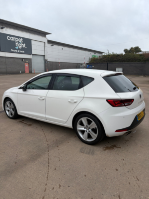 2013 SEAT Leon 1.8 Tsi Fr Hatchback 5dr Petrol DSG Euro 6 (s/s) (180 Ps) in White — image 3