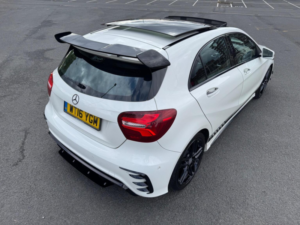 2016 Mercedes-Benz A Class 1.5 A180d Amg Line (premium Plus) Euro 6 (s/s) 5dr in White — image 4