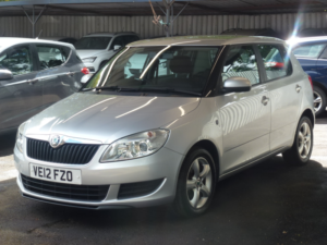 2012 Skoda Fabia 1.2 Se Hatchback 5dr Petrol Manual Euro 5 (69 Ps) in Silver — image 2