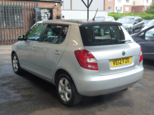 2012 Skoda Fabia 1.2 Se Hatchback 5dr Petrol Manual Euro 5 (69 Ps) in Silver — image 3