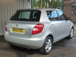 2012 Skoda Fabia 1.2 Se Hatchback 5dr Petrol Manual Euro 5 (69 Ps) in Silver — image 5
