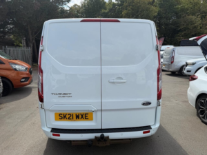 2021 Ford Transit Custom Custom 300 Crew Van Limited Auto in White — image 5