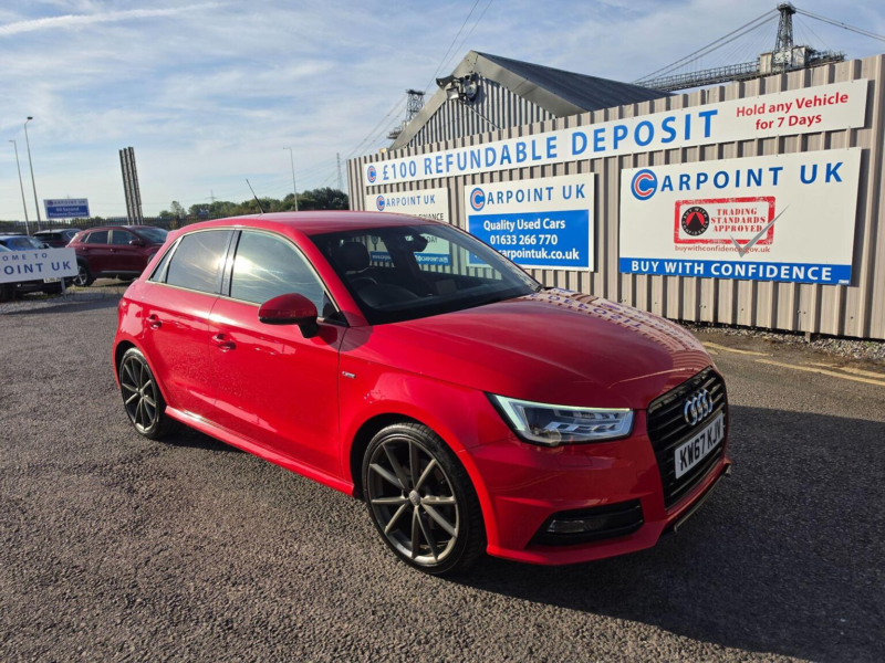 2018 Audi A1 1.4 Tfsi Cod Black Edition Sportback Euro 6 (s/s) 5dr (nav) in Red — image 1