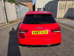 2018 Audi A1 1.4 Tfsi Cod Black Edition Sportback Euro 6 (s/s) 5dr (nav) in Red — image 5