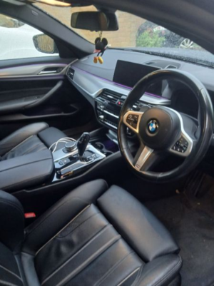 2020 BMW 5 Series 2.0 520i Gpf M Sport Saloon 4dr Petrol Auto Euro 6 (s/s) (184 Ps) in Blue — image 5