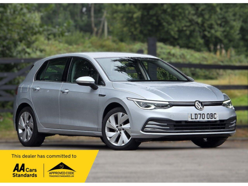 2020 Volkswagen Golf 1.5 Tsi Style Hatchback 5dr Petrol Manual Euro 6 (s/s) (150 Ps) in Silver — image 1