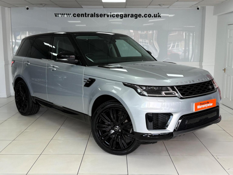 2021 Land Rover Range Rover Sport 2.0 P300 Hse Auto 4WD Euro 6 (s/s) 5dr in Silver — image 1
