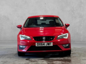 2014 SEAT Leon 2.0 Tdi Cr Fr DSG Euro 5 (s/s) 5dr in Red — image 5