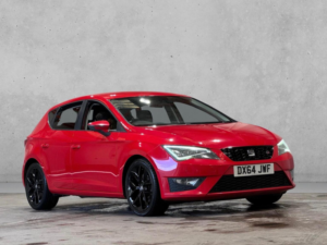 2014 SEAT Leon 2.0 Tdi Cr Fr DSG Euro 5 (s/s) 5dr in Red — image 6