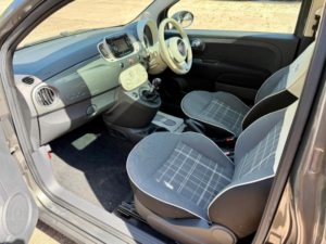 2016 Fiat 500 1.2 Lounge Euro 6 (s/s) 3dr in Grey — image 5