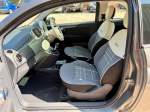2016 Fiat 500 1.2 Lounge Euro 6 (s/s) 3dr in Grey — image 6