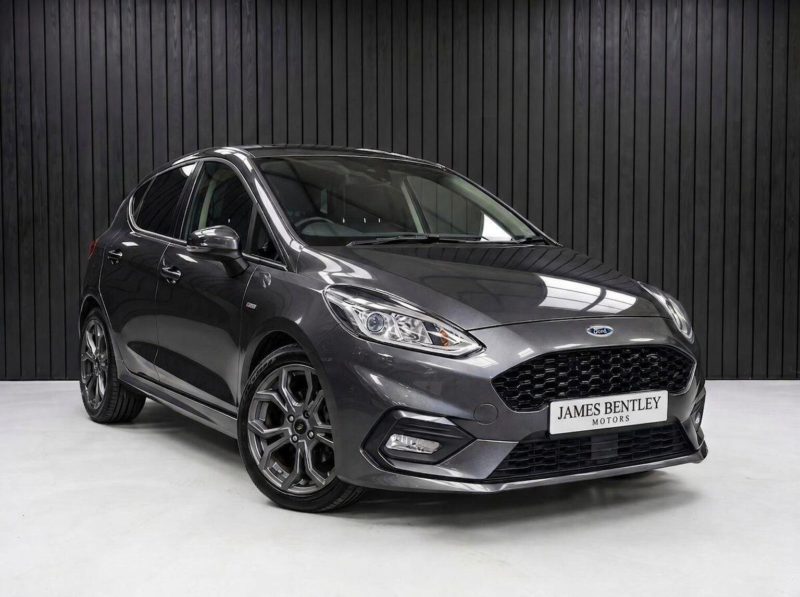 2018 Ford Fiesta 1.0t Ecoboost St-Line X Euro 6 (s/s) 3dr in Grey — image 1