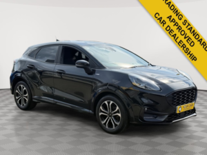 2021 Ford Puma 1.0t Ecoboost Mhev St-Line SUV 5dr Petrol Manual Euro 6 (s/s) (125 Ps) in Black — image 2