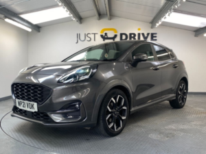 2021 Ford Puma 1.0t Ecoboost Mhev St-Line X SUV 5dr Petrol Manual Euro 6 (s/s) (155 Ps) in Grey — image 2