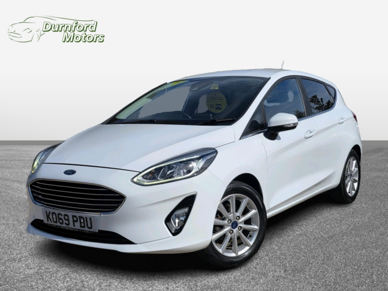 2020 Ford Fiesta 1.0 T Ecoboost Titanium in White — image 1