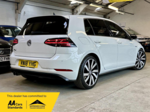 2018 Volkswagen Golf 1.4 Tsi 8.7kwh Gte Advance DSG Euro 6 (s/s) 5dr in White — image 4