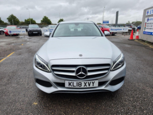 2018 Mercedes-Benz C Class 2.1 C220d Sport G-Tronic+ Euro 6 (s/s) 4dr in Silver — image 2