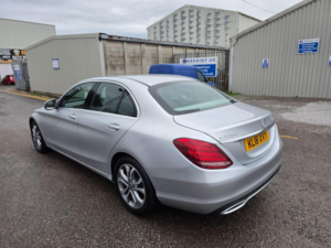 2018 Mercedes-Benz C Class 2.1 C220d Sport G-Tronic+ Euro 6 (s/s) 4dr in Silver — image 4