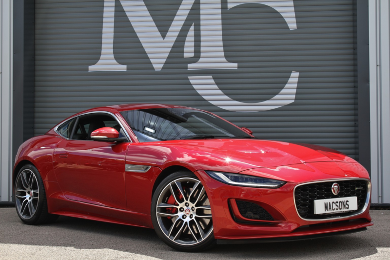 2019 Jaguar F-Type R-Dynamic V8 P450 AWD Coupe in Red — image 1