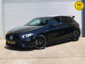 2019 Mercedes-Benz A Class 2.0 A35 Amg (premium) Hatchback 5dr Petrol Spds Dct 4matic Euro 6 (s/s) (306 Ps) in Black — image 3